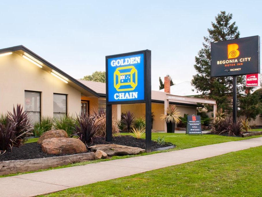 Begonia City Motor Inn Ballarat Zewnętrze zdjęcie